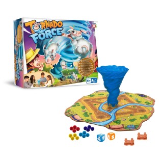 PLAY FUN BY IMC TOYS Tornade | Jeu de Société Stratégique pour enfants, garçons et filles de +6 Ans - 2 à 4 Joueurs