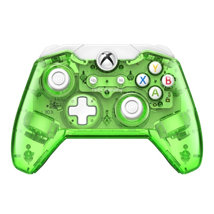 Manette filaire rock candy pdp pour xbox one - modèle vert