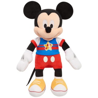 Disney Junior Mickey Mouse Funhouse Singing Fun Mickey Mouse 13 inch Lights and Sounds Feature Plushie, Sings The Wiggle Giggle 