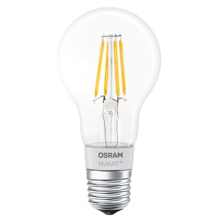OSRAM Smart+ Ampoule LED à Filament Connectée - Culot E27 - Forme Standard - Dimmable - Blanc Chaud 2700K - 5,5W (équivalent 50W