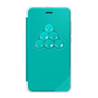 WIKO Wicube Coque smart folio pour Wiko Lenny 4 Bleen
