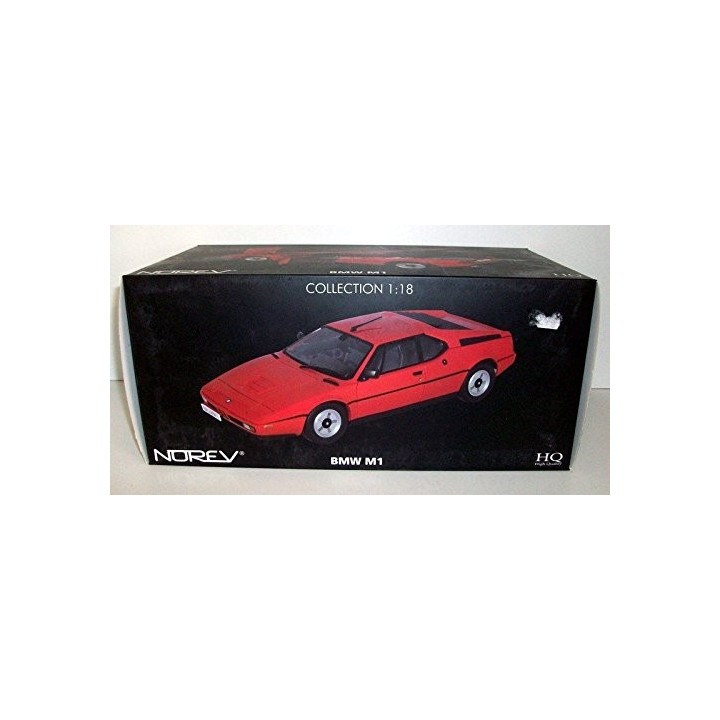 Norev - 183222 - Véhicule Miniature - BMW M1 - 1978 - Echelle 1:18