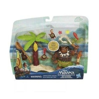 Set mini aventure figurines VAIANA Disney aventures de maui le demi dieu