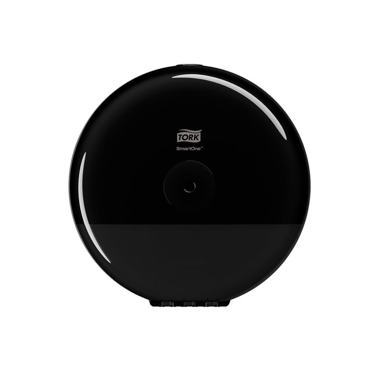Tork SmartOne Distributeur murale Mini pour Papier Toilette Rouleau noir T9, grande capacité, gamme Elevation, 681008