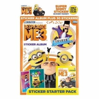 Topps - MI1713 - Moi, Moche Et Méchant 3 - Album + Autocollants