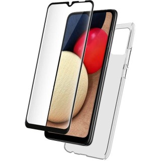 BBC G A02s Transparent case+Tempered gla