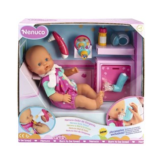 Nenuco à Mal à La Gorge - Poupée Bébé (Famosa 700015152)