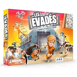 Dujardin - Les Evadés - Jeu De Société - Sois Le Premier à T'échapper De La Prison - Jeu De Stratégie Adapté Aux Enfants - De 2 