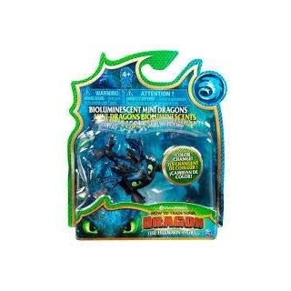 Mini Dragon bioluminescent à Changement de Couleur - sans Dents