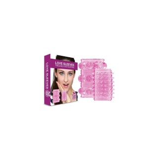 Love in the Pocket Duo de Anneau de Pénis Love Sleeves Tingling